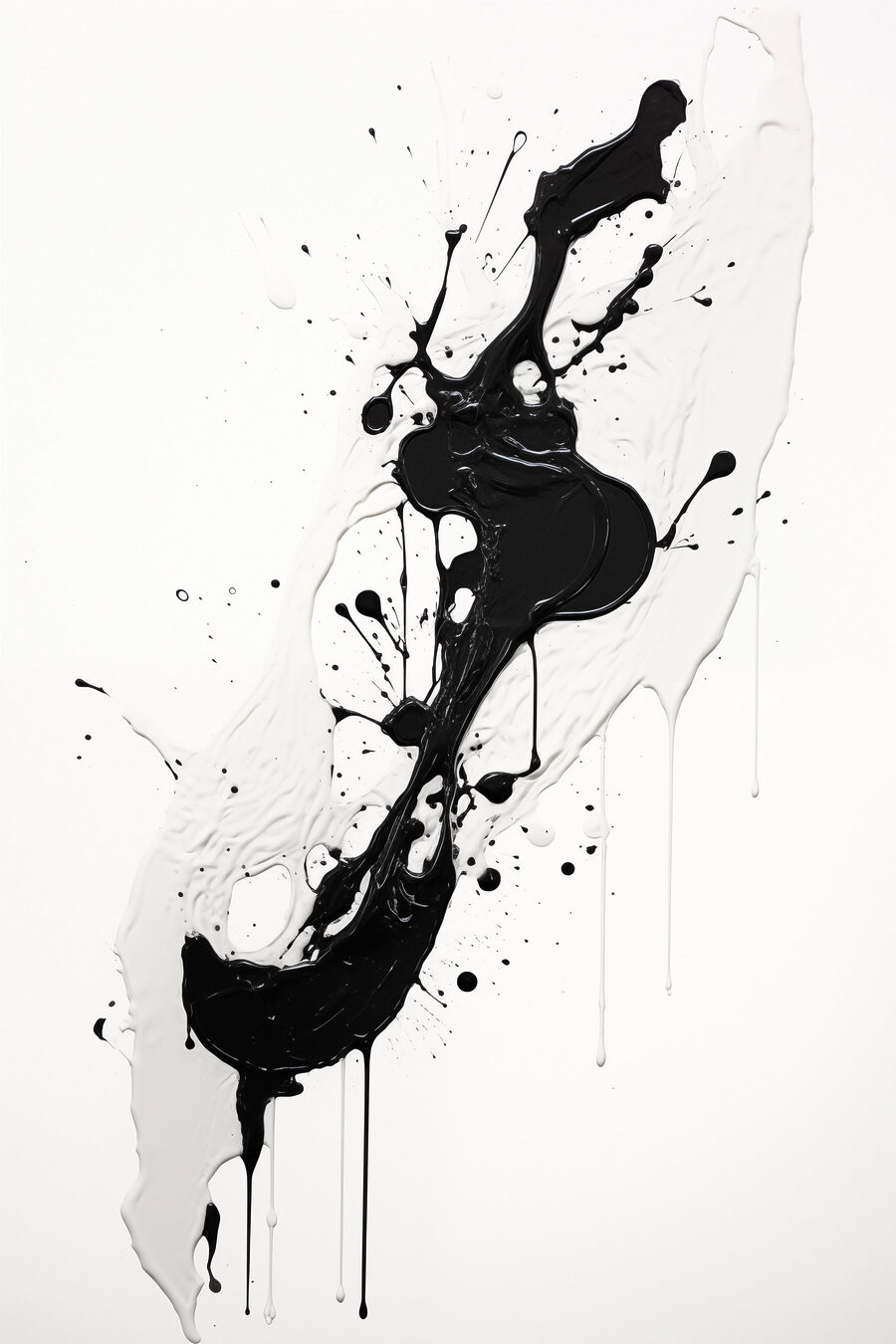 Violino di inchiostro nero — design completo