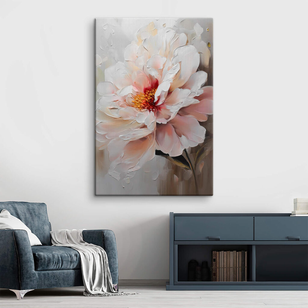 Cuore rosa e bianco — ambiente 2