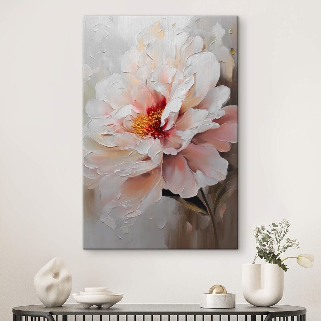 Cuore rosa e bianco — ambiente 3