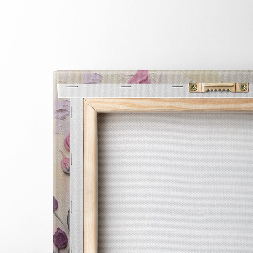 Fiori rosa in pastello — retro