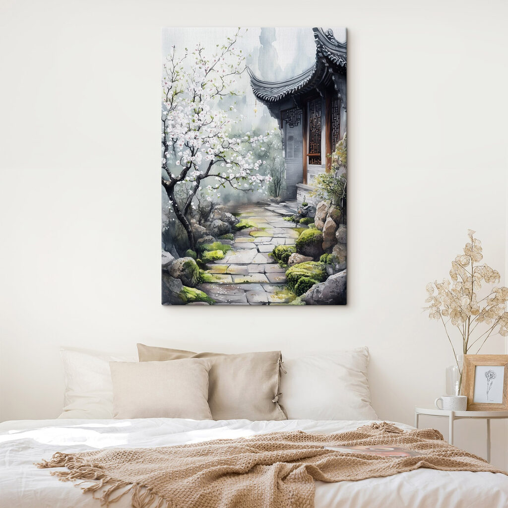 Fioritura verso il tempio — ambiente 1