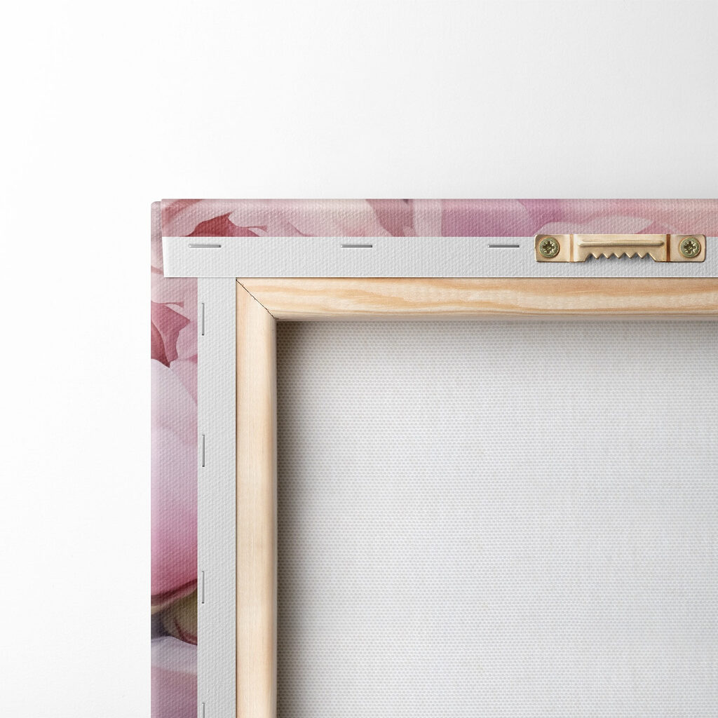 Peonie rosa in fiore — retro
