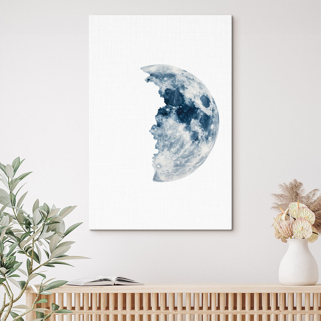 Mezza luna azzurro ghiaccio — ambiente 1