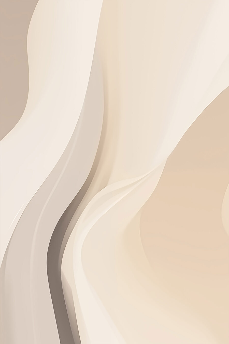 Curva beige e ombra — design completo