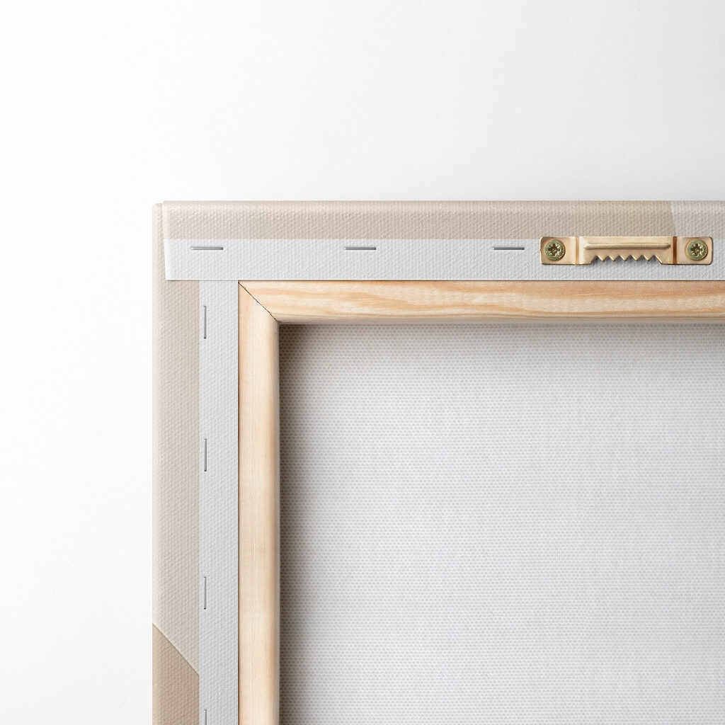 Curva beige e ombra — retro