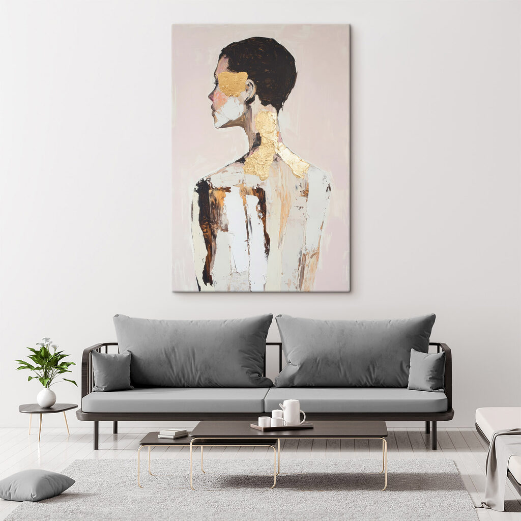 Profilo con tocchi d’oro — ambiente 1