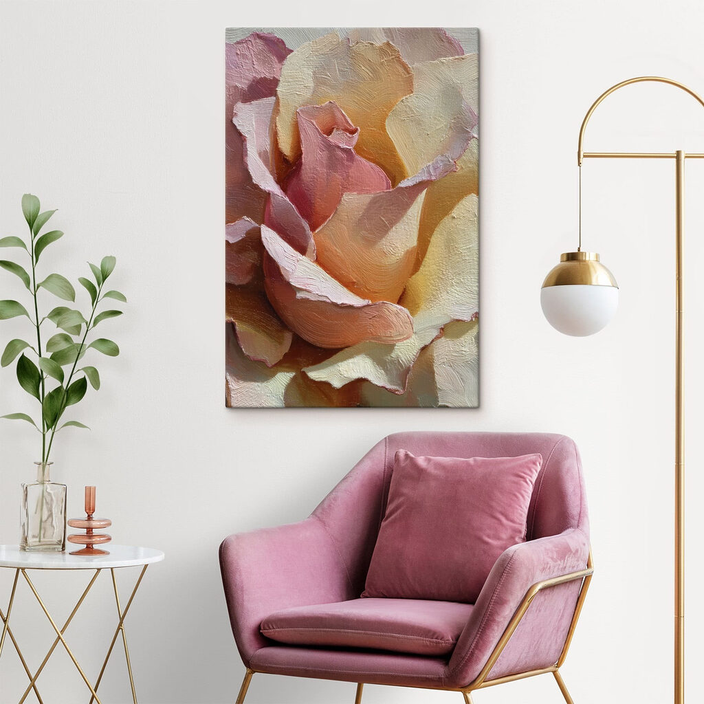 Rosa color pesca — ambiente 2