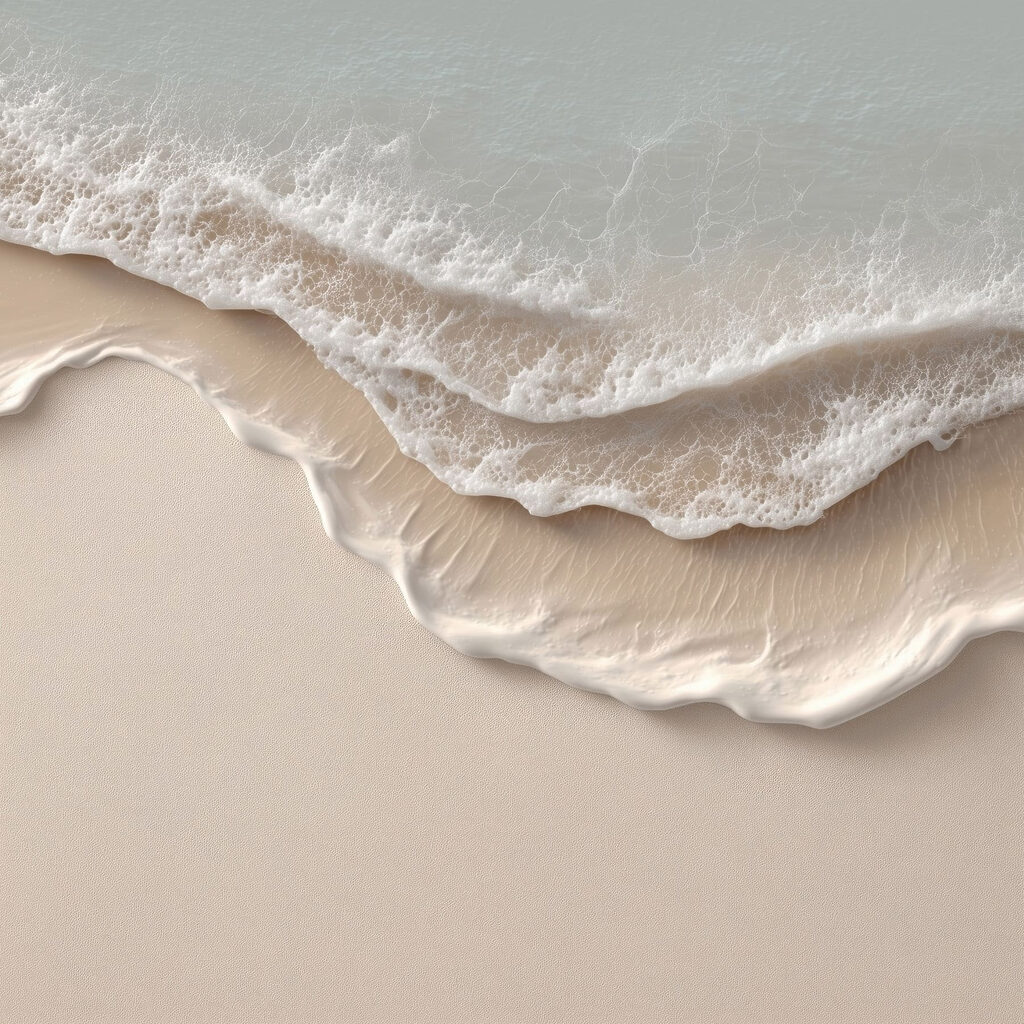 Schiuma sulla sabbia — design completo