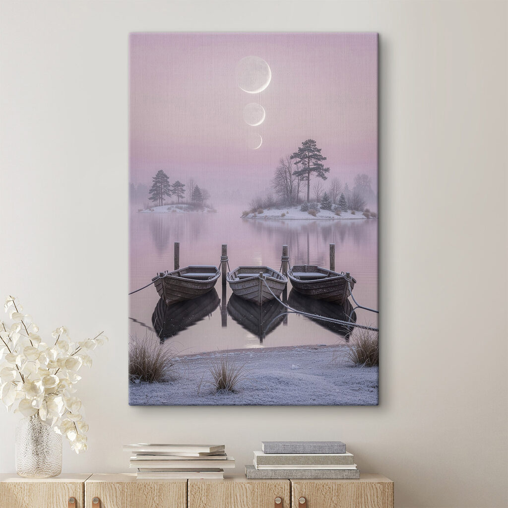 Barche sotto la luna — ambiente 1