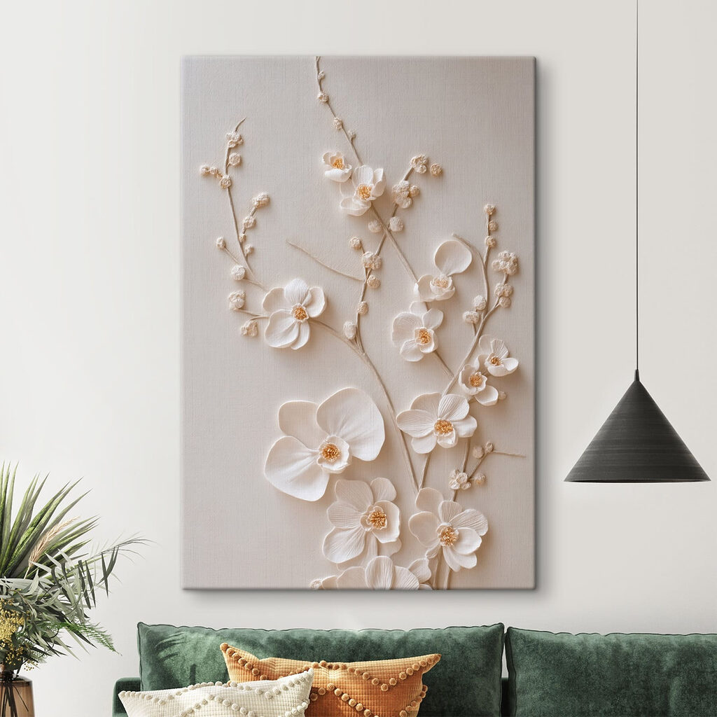Orchidee bianche sugli steli — ambiente 2