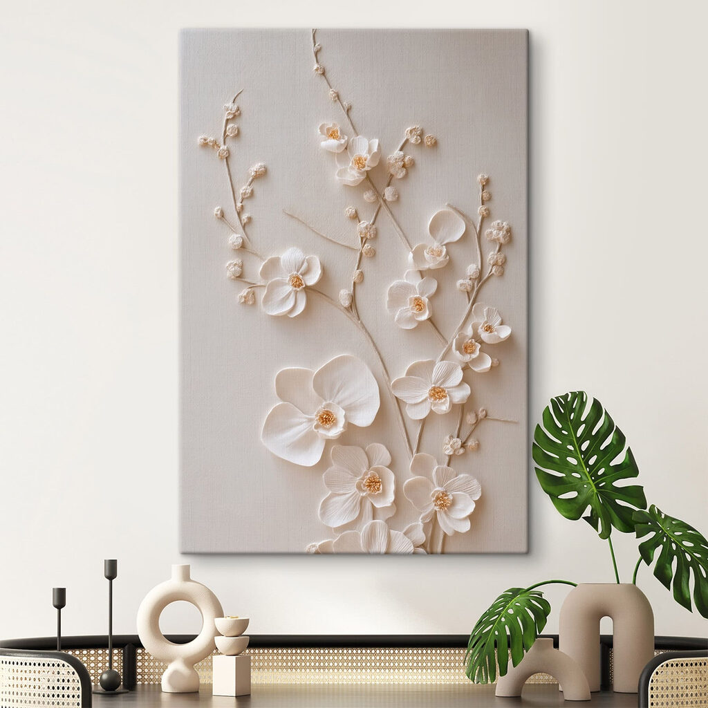 Orchidee bianche sugli steli — ambiente 3