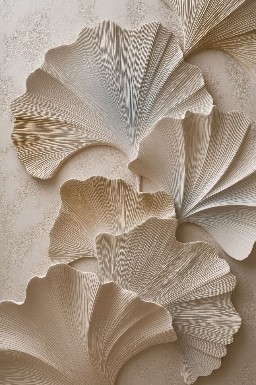 Ventagli di ginkgo — design completo