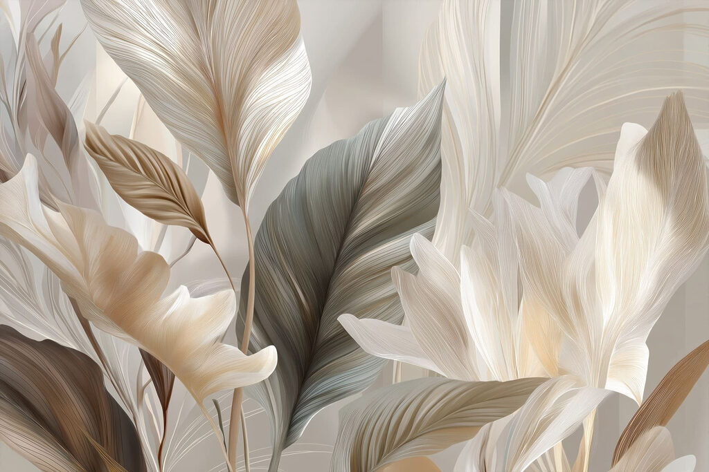 Ventagli crema dal basso — design completo