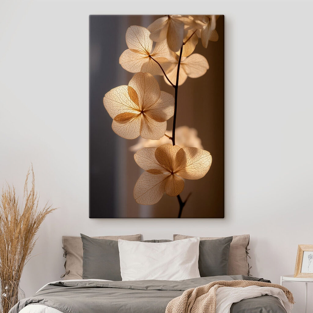 Fiori chiari al crepuscolo — ambiente 2
