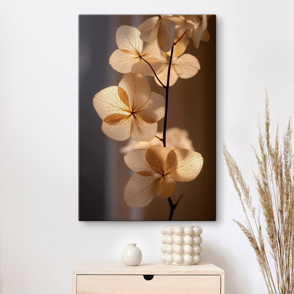 Fiori chiari al crepuscolo — ambiente 3