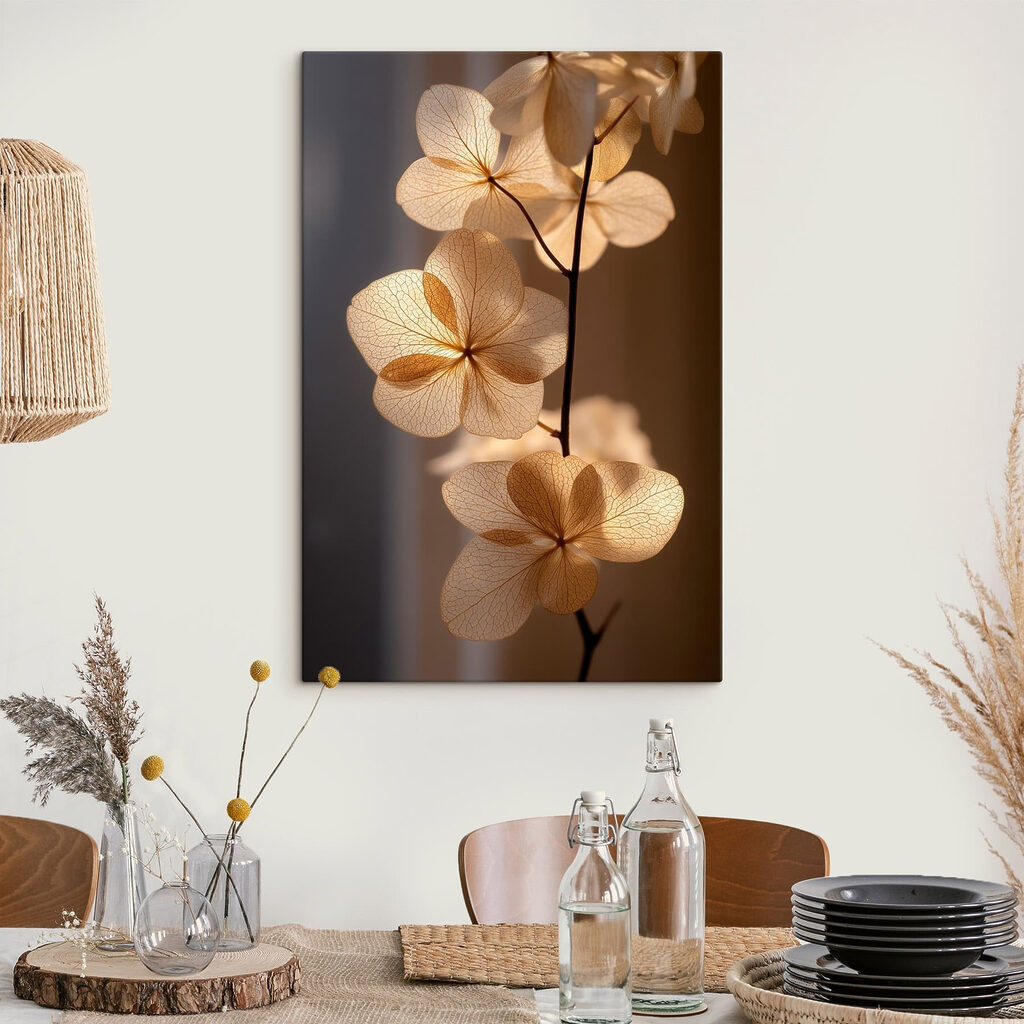 Fiori chiari al crepuscolo — ambiente 1