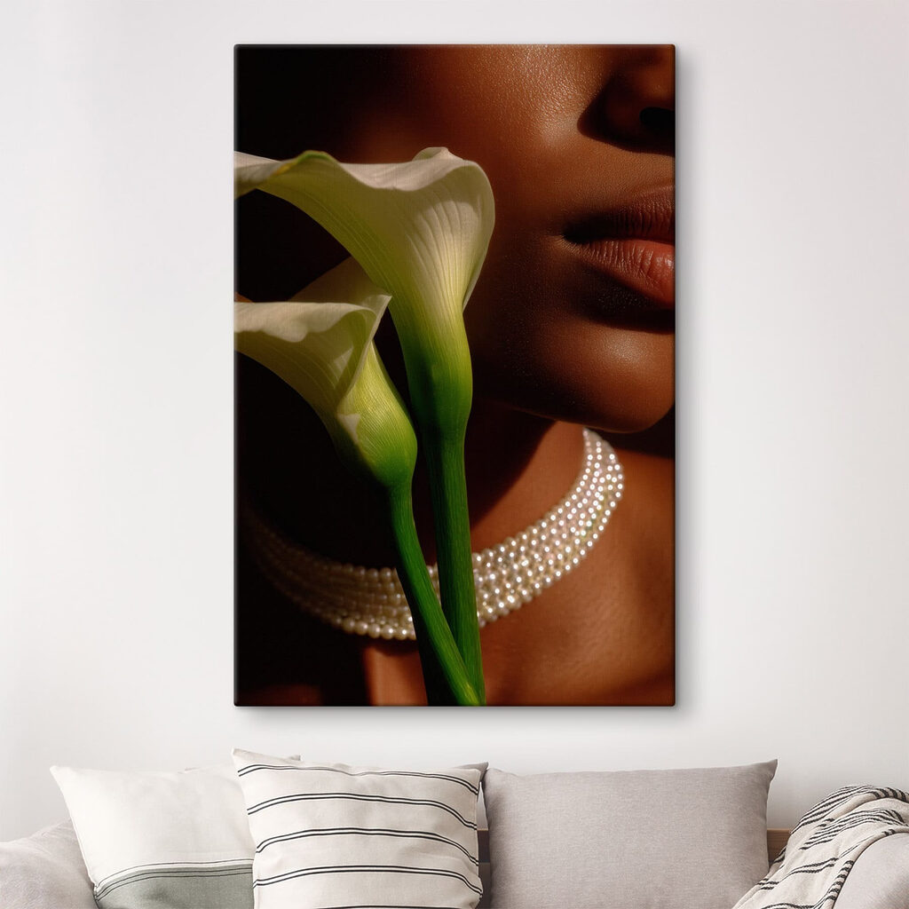 Calice bianco e perle — ambiente 2