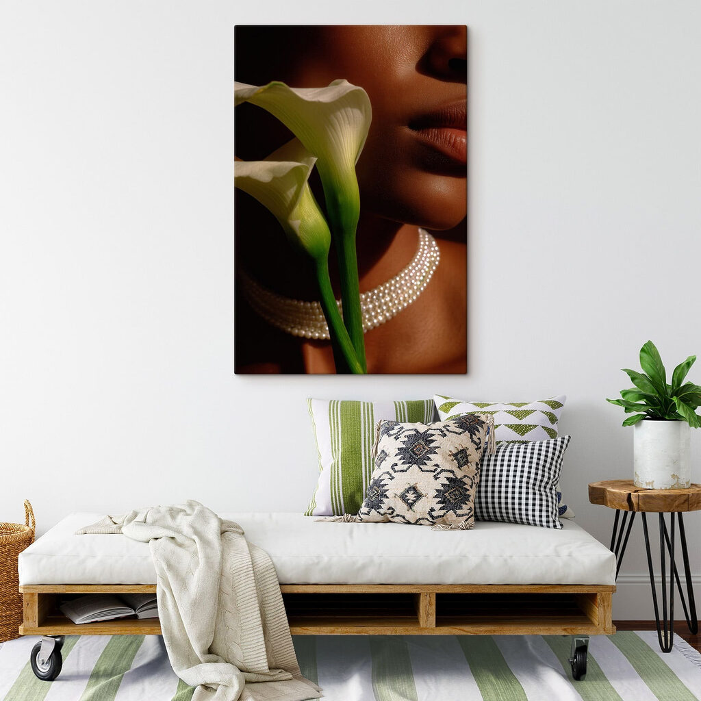 Calice bianco e perle — ambiente 3