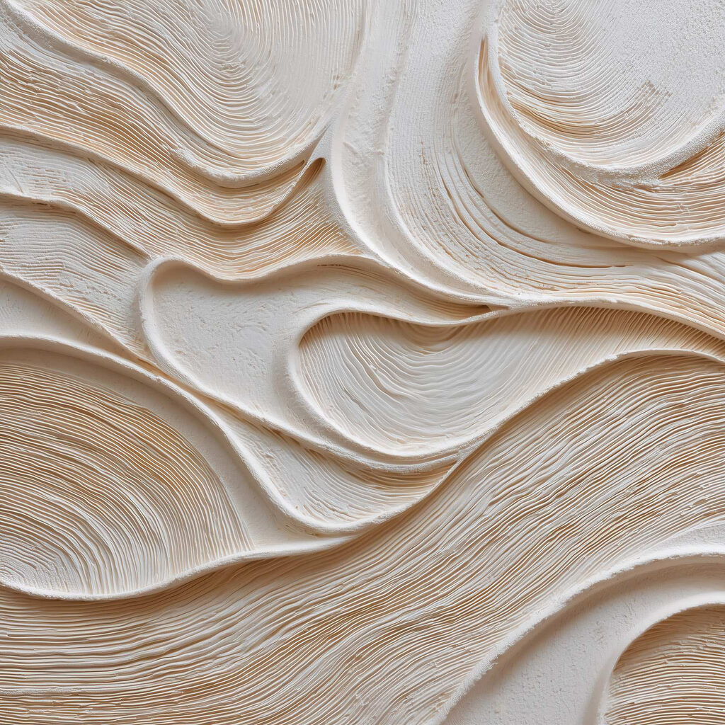 Linee color sabbia ondulate — design completo