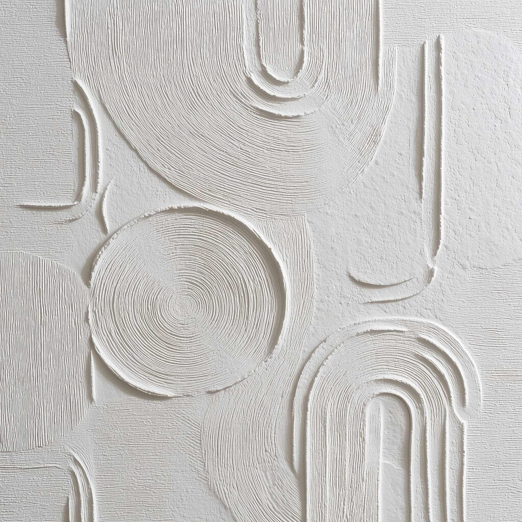 Archi bianchi in rilievo — design completo