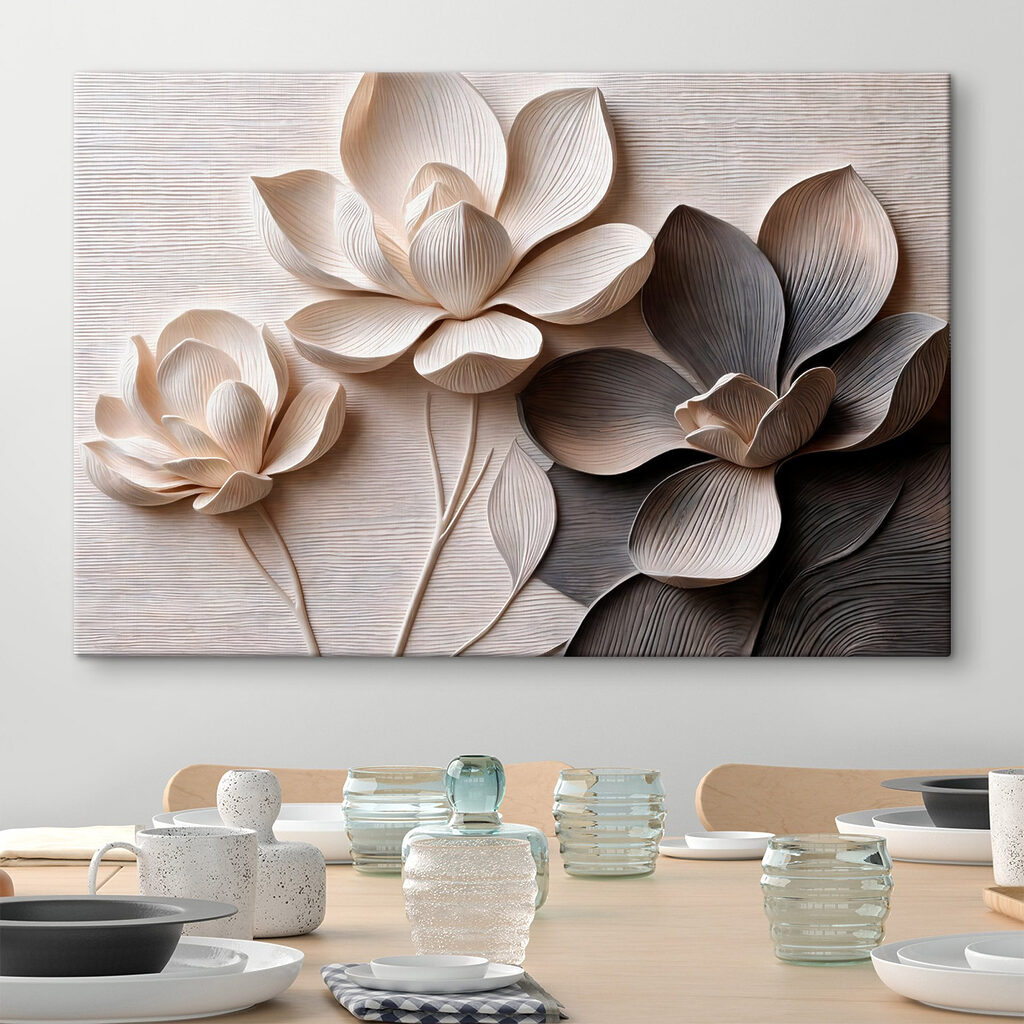 Fiori chiari e scuri — ambiente 3