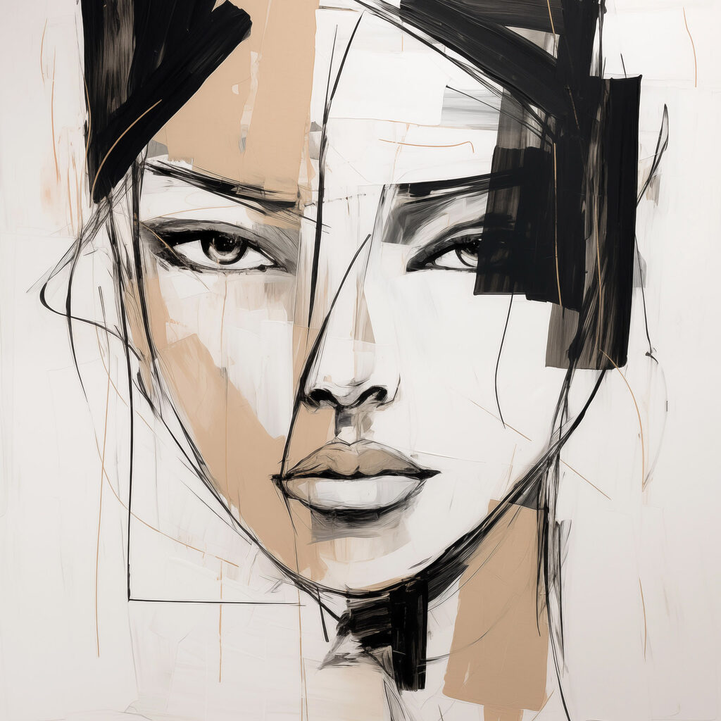 Sguardo di linee sciolte — design completo