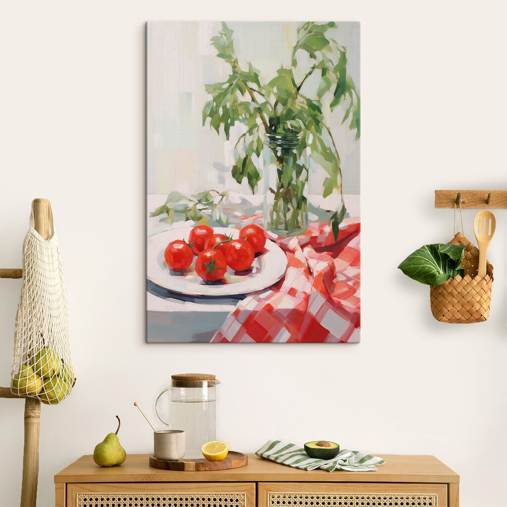 Pomodori su tovaglia — ambiente 1