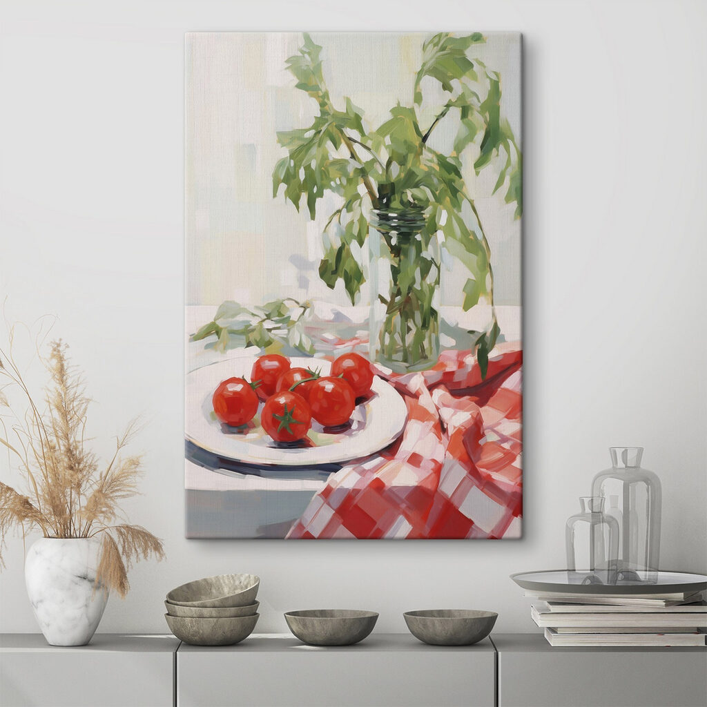 Pomodori su tovaglia — ambiente 2