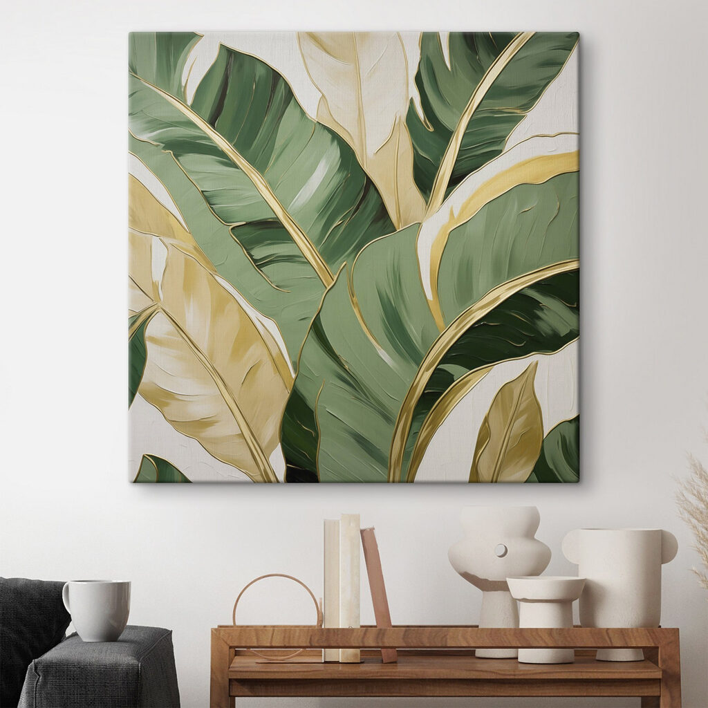 Foglie tropicali verdi — ambiente 2