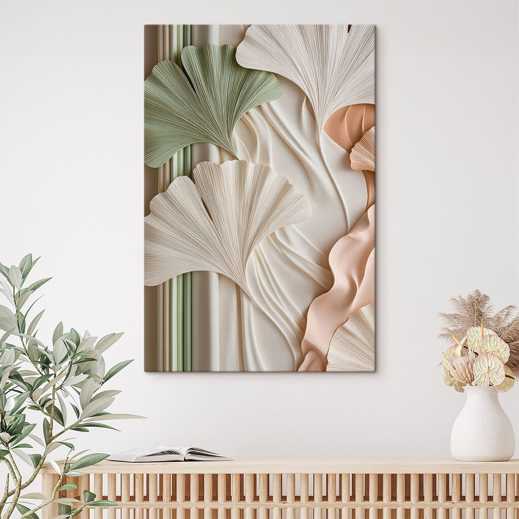 Ginkgo in toni pastello — ambiente 2