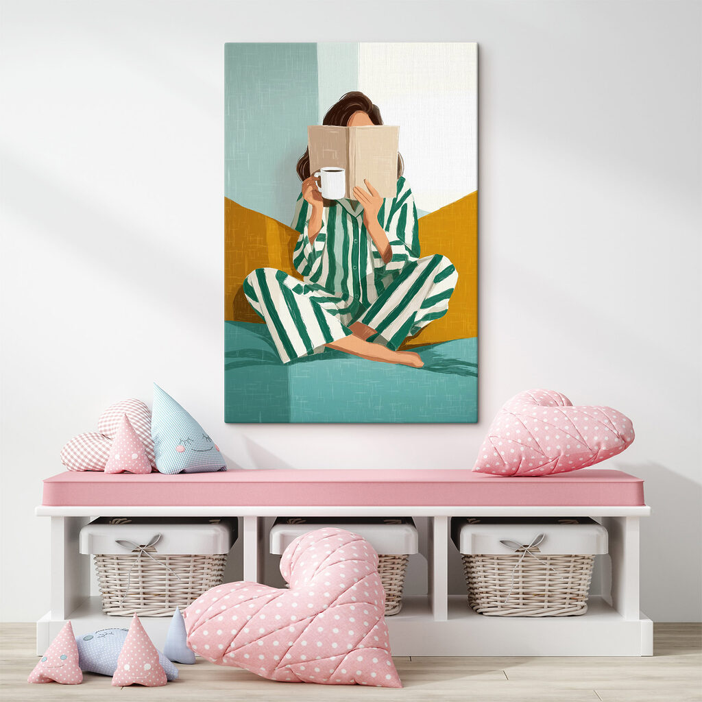 Donna che legge — ambiente 1