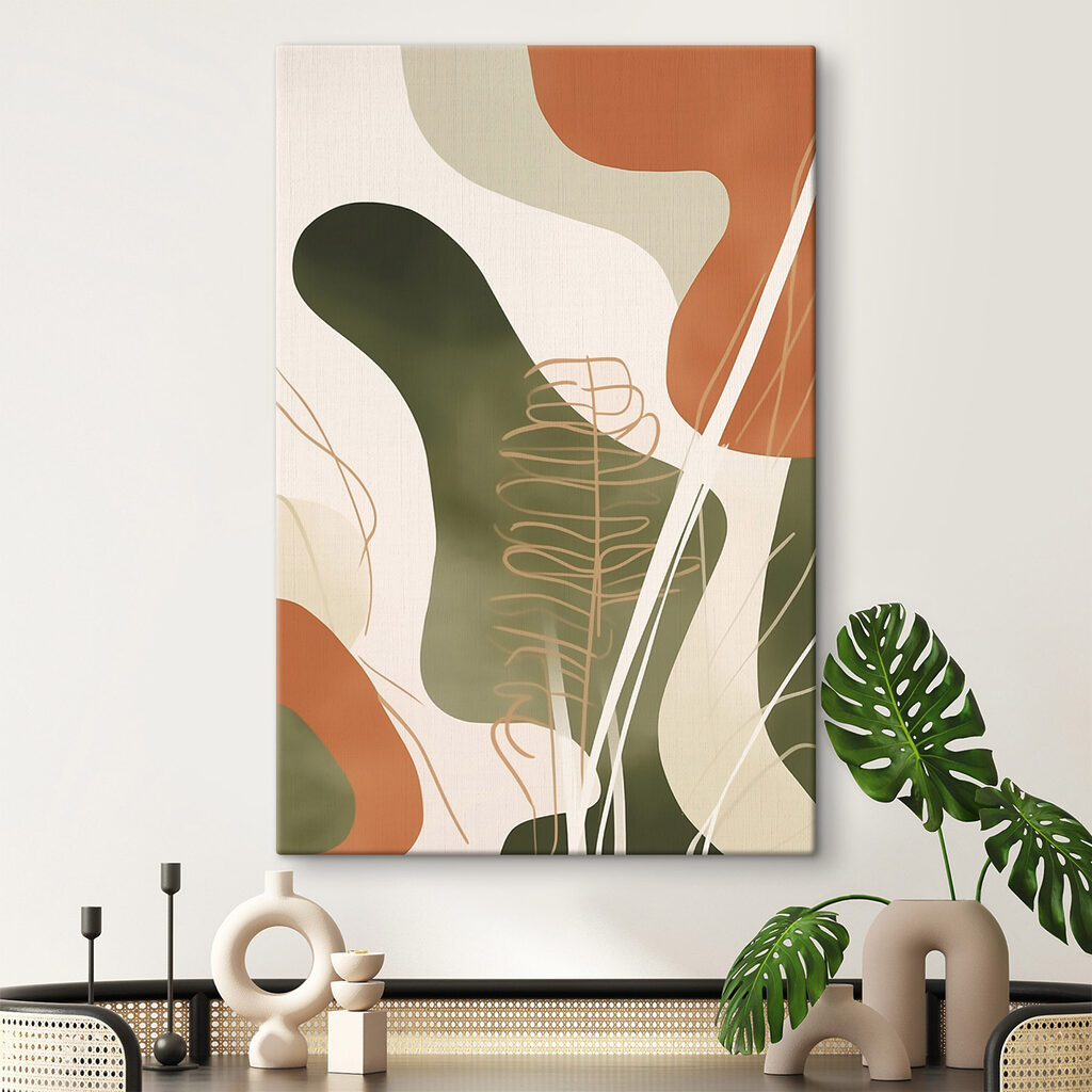 Forme organiche astratte — ambiente 2
