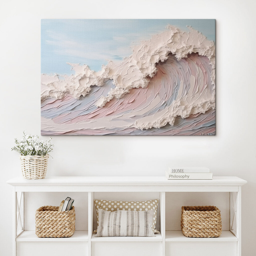 Onda rosa nel blu — ambiente 1