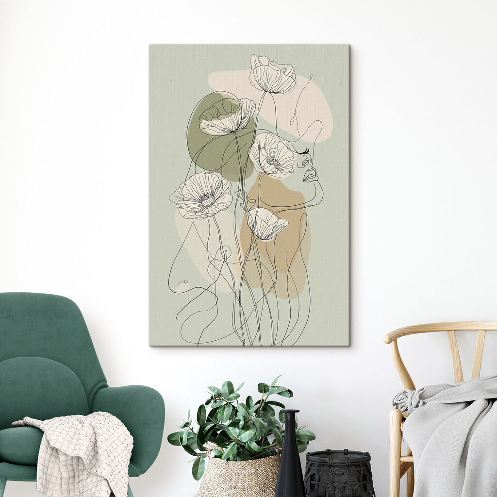 Profilo tra i papaveri — ambiente 2