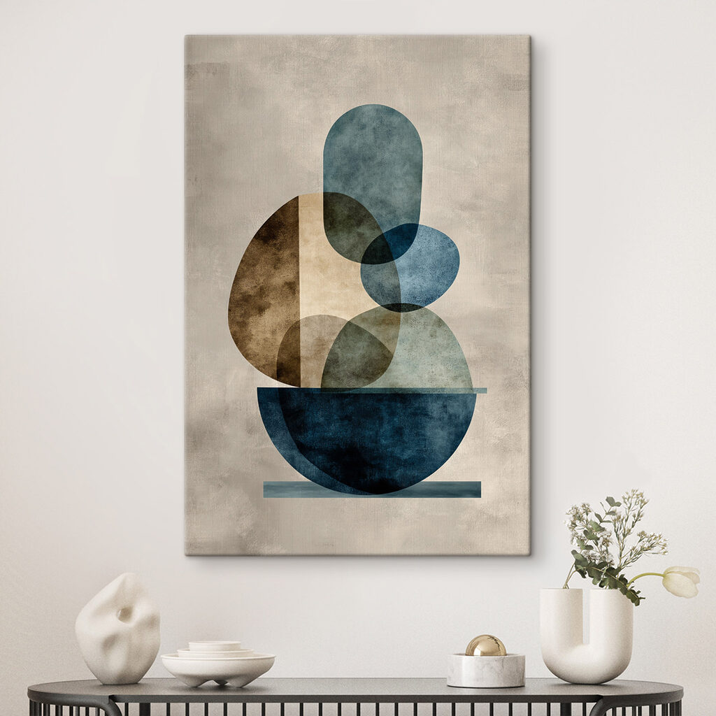 Forme blu in equilibrio — ambiente 2