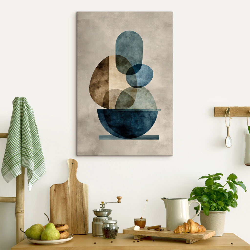 Forme blu in equilibrio — ambiente 1