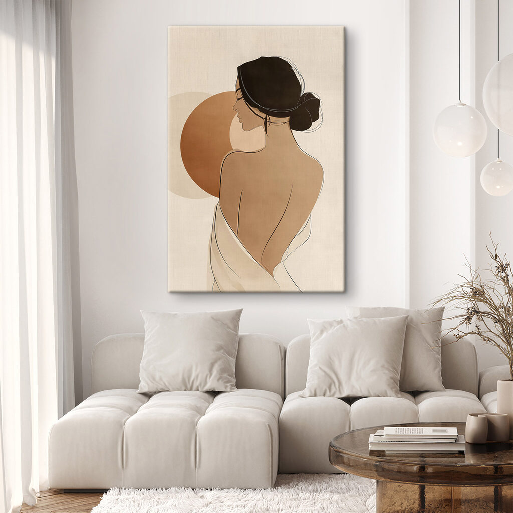 Donna di spalle — ambiente 2