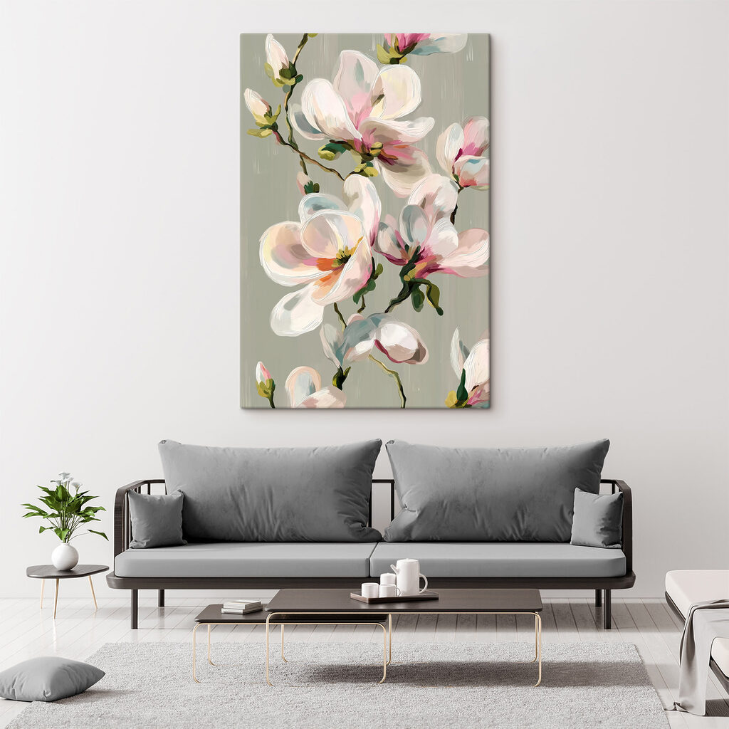 Magnolia bianca e rosa — ambiente 1