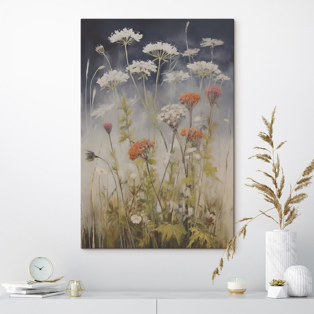 Ombrelle di fiori bianchi — ambiente 1