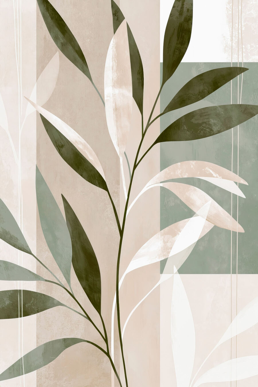 Steli sottili, forme chiare — design completo