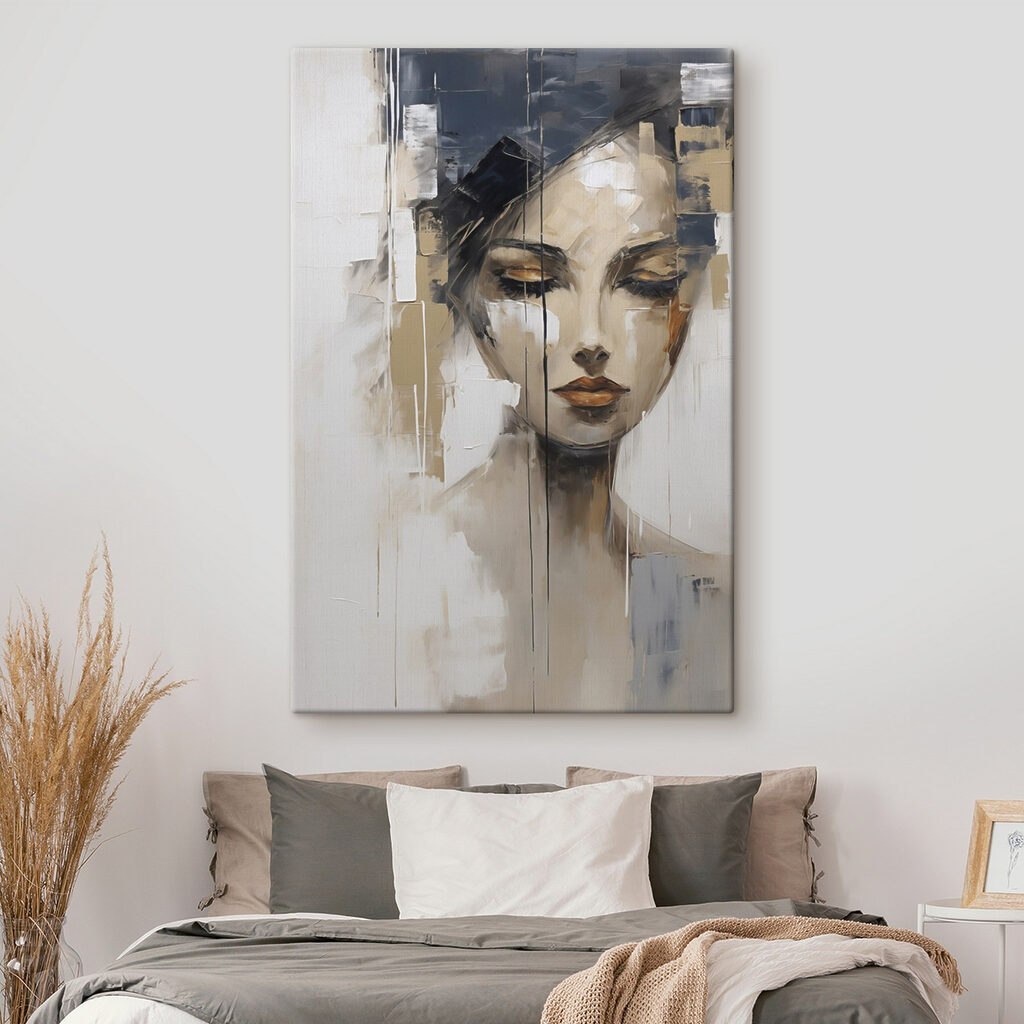 Volto grigio e oro — ambiente 2