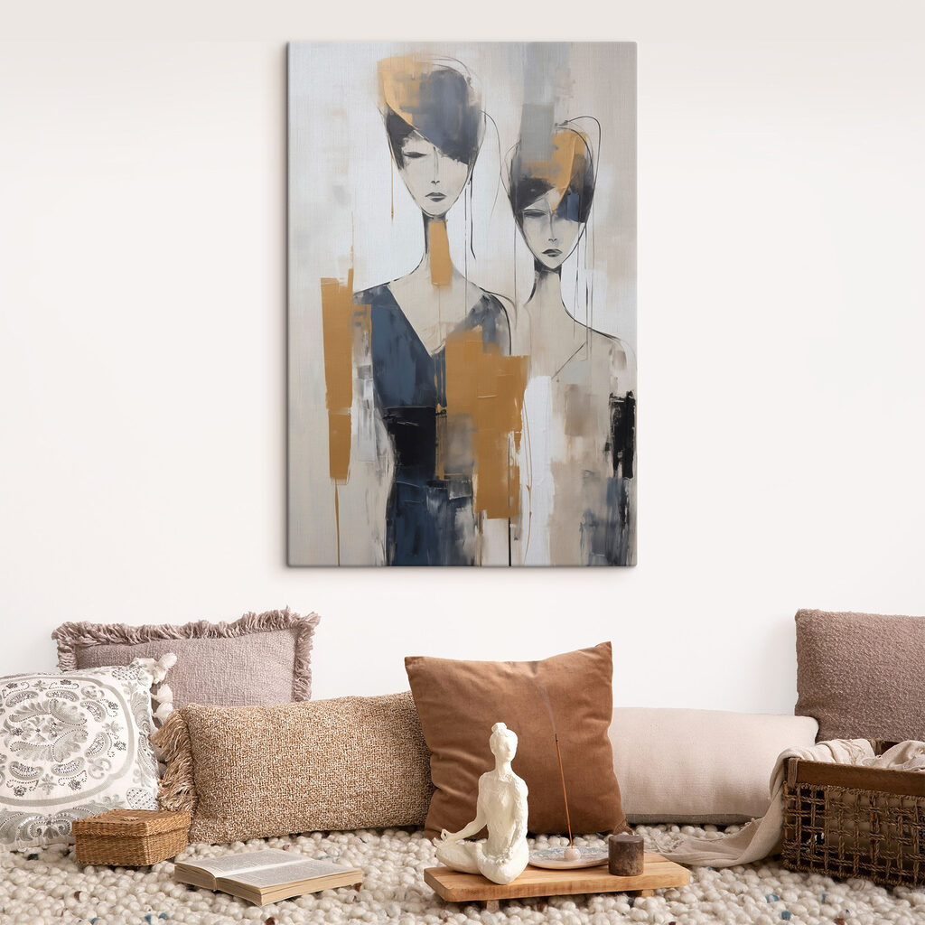 Due donne tra pennellate — ambiente 2