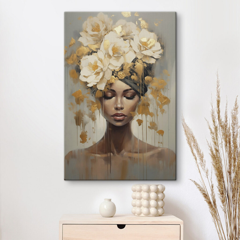 Fiori bianchi sulle palpebre — ambiente 1
