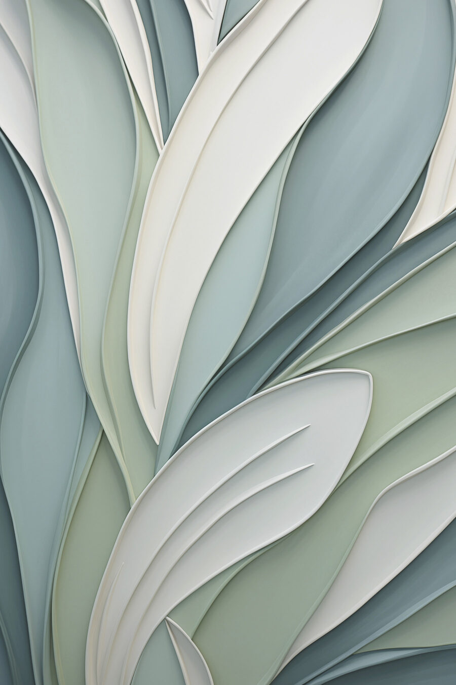 Foglie verde chiaro — design completo