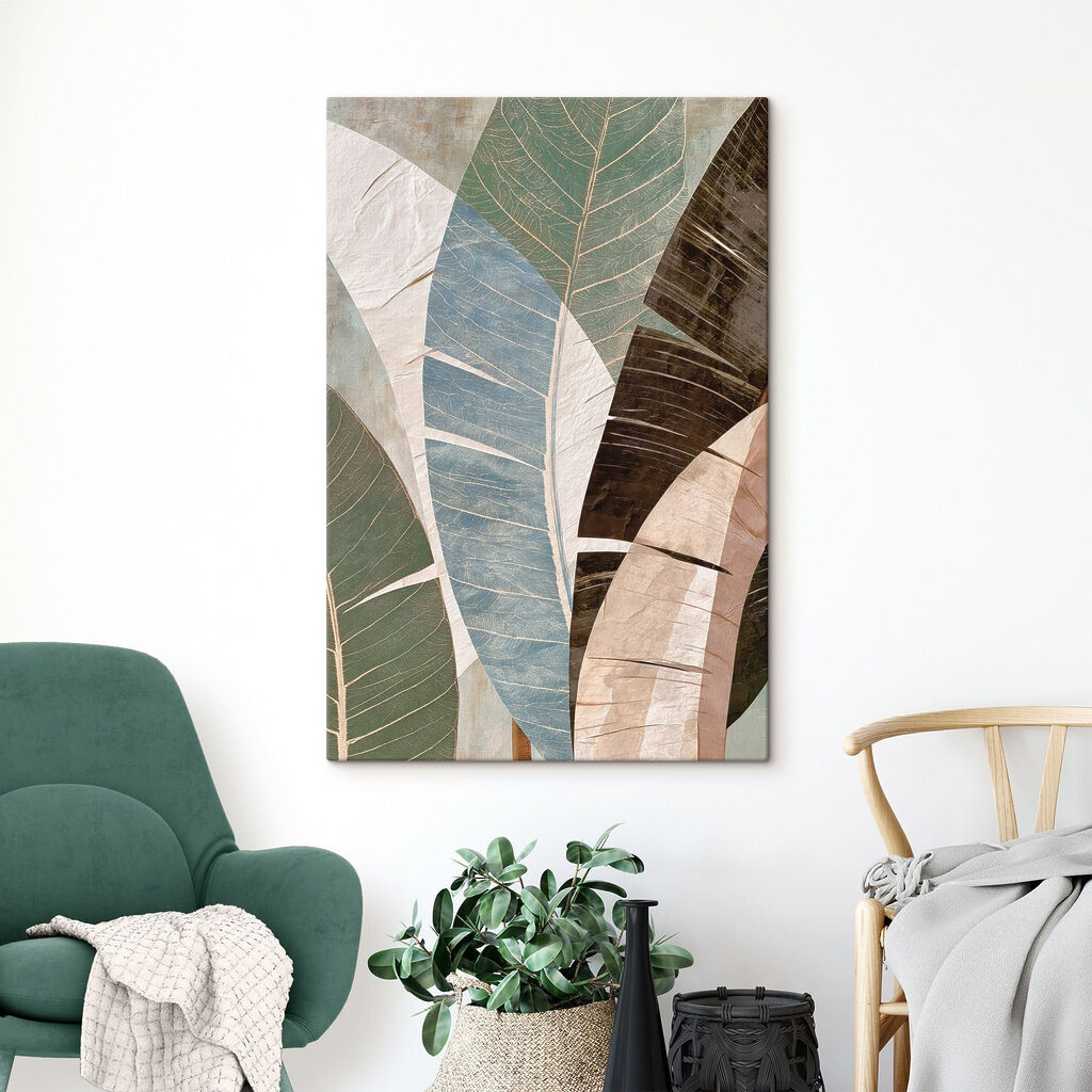 Collage di foglie verdi — ambiente 3