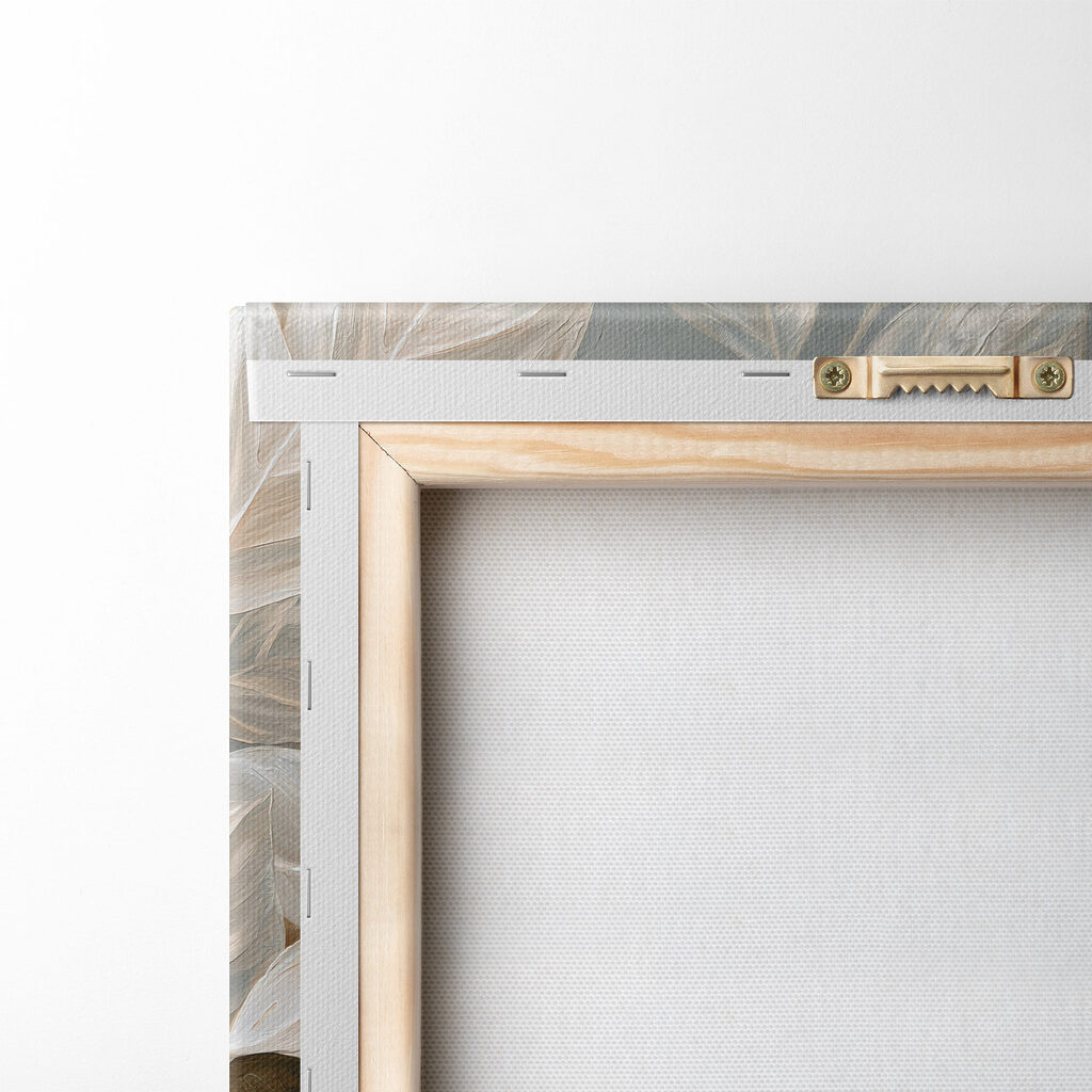 Foglie bianche ravvicinate — retro
