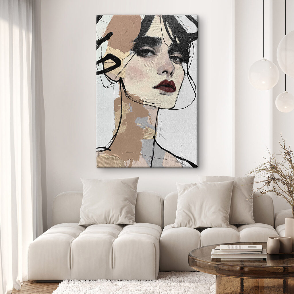 Ritratto a linee libere — ambiente 2