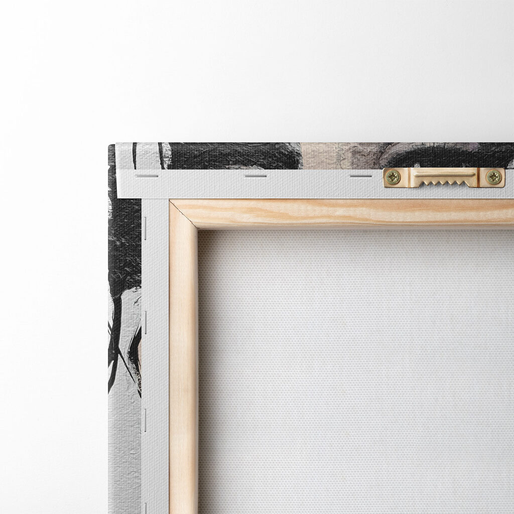 Ritratto a linee libere — retro