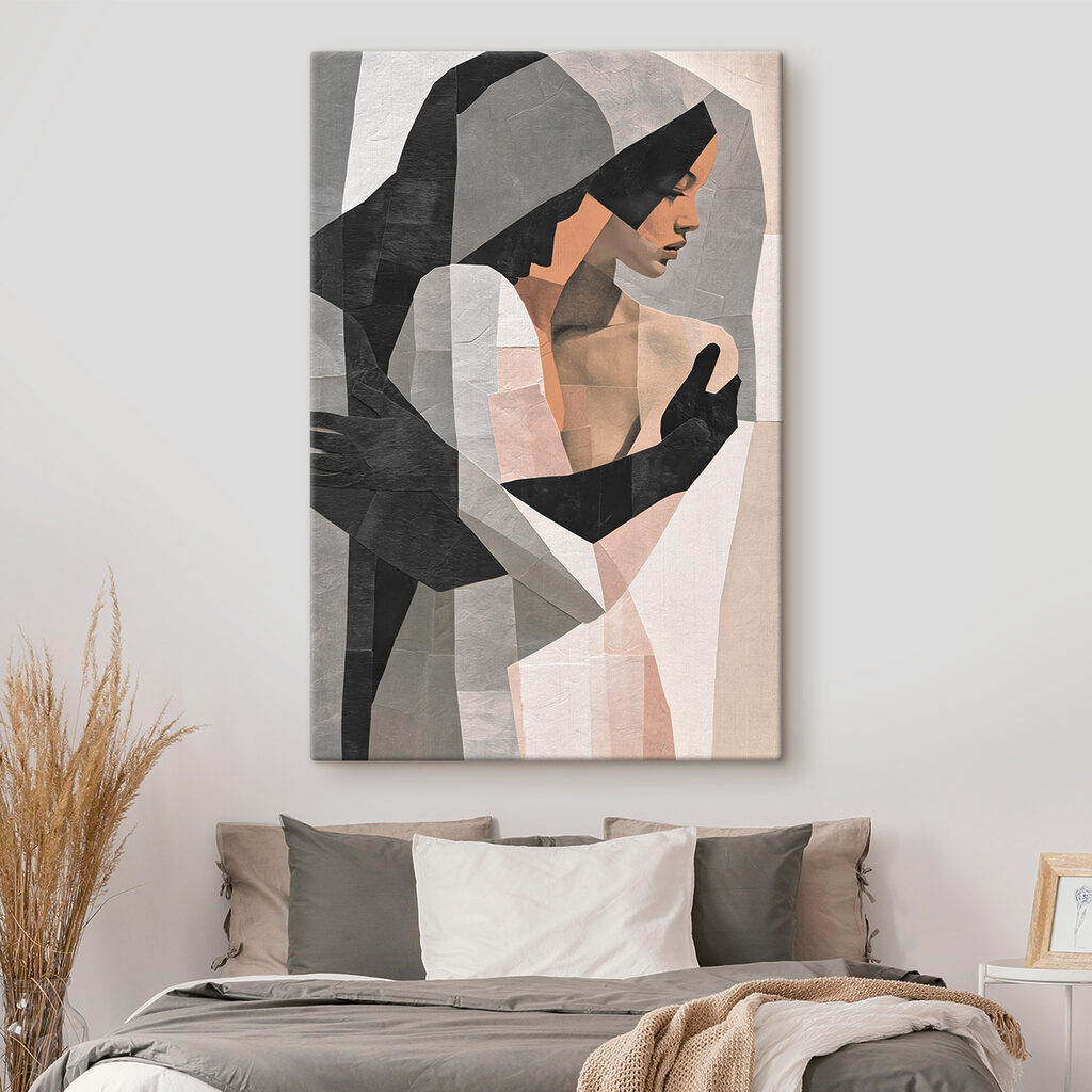 Abbraccio in grigio — ambiente 2