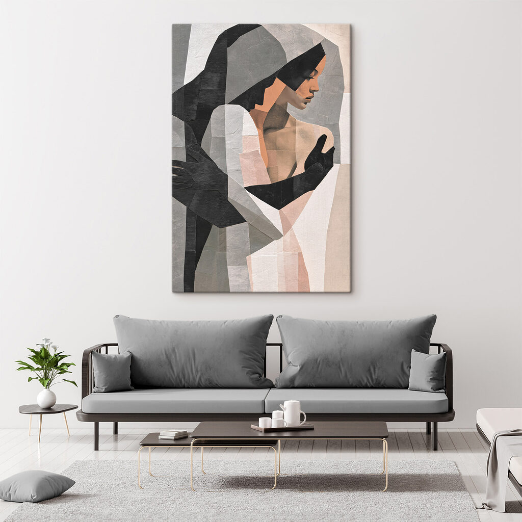 Abbraccio in grigio — ambiente 3